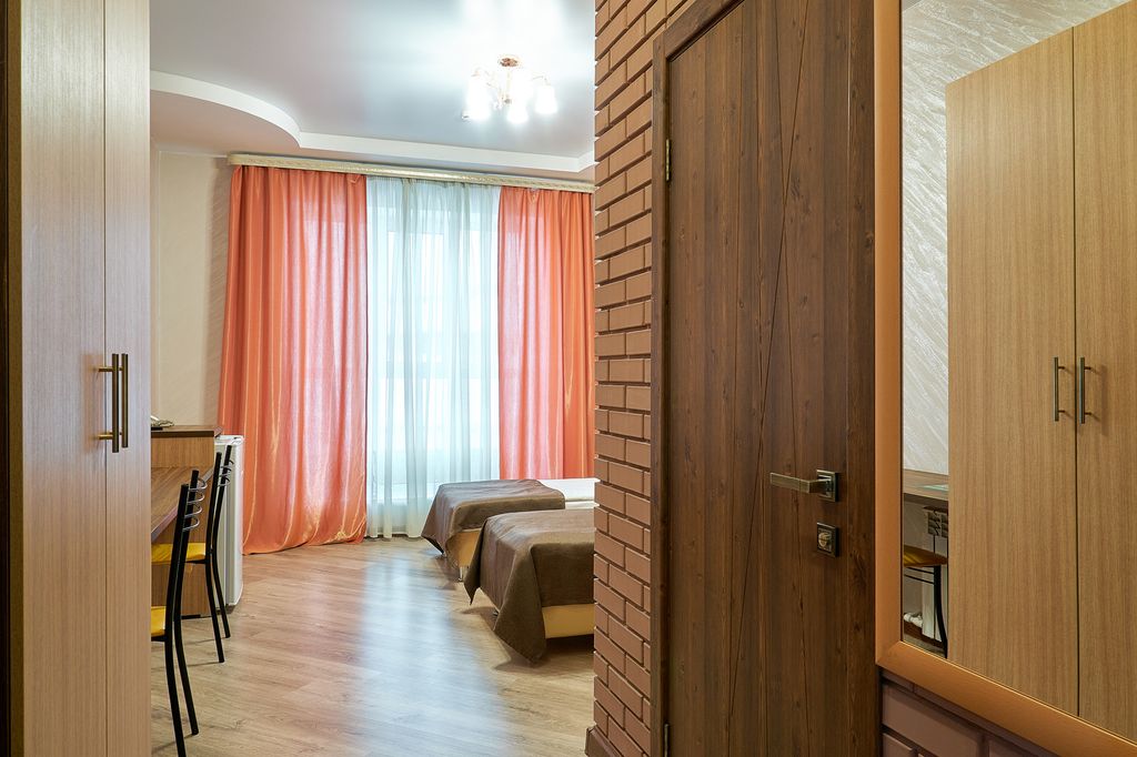 Двухместный номер с 2 отдельными кроватями стандарт без балкона