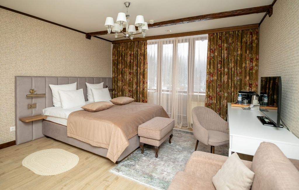 Двухместный номер с 1 кроватью Делюкс