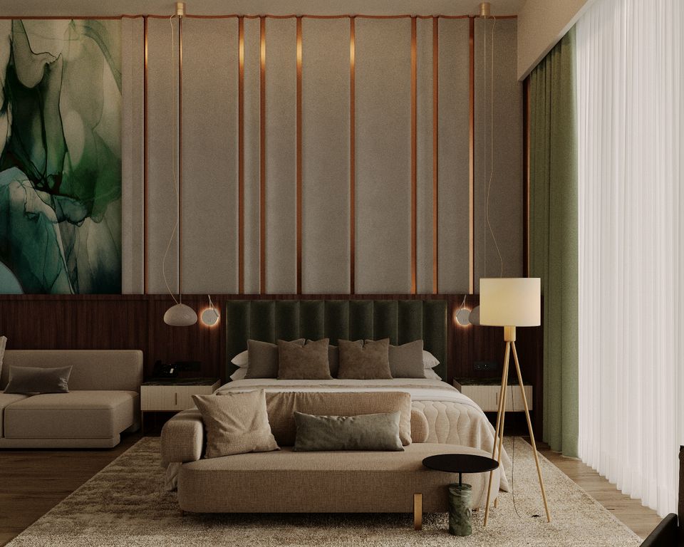 Двухместный номер с 1 кроватью люкс