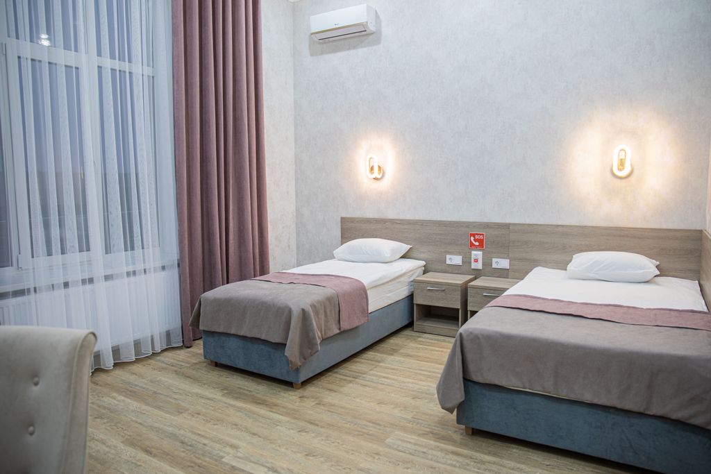 Двухместный номер с 2 отдельными кроватями Стандарт для людей с ОВЗ