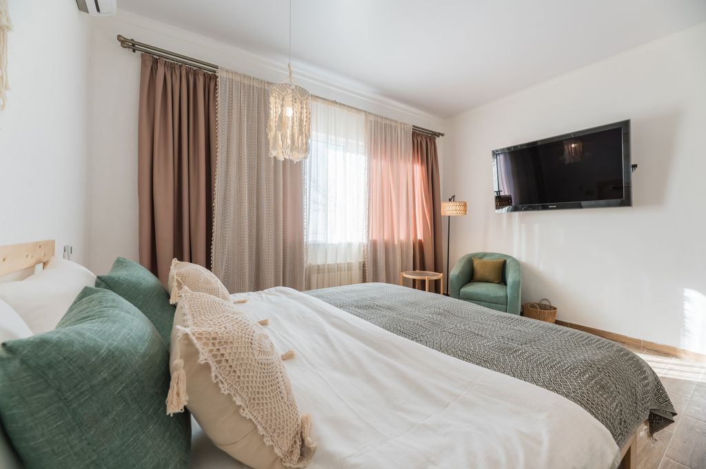 Двухместный номер с 1 кроватью люкс с видом на город