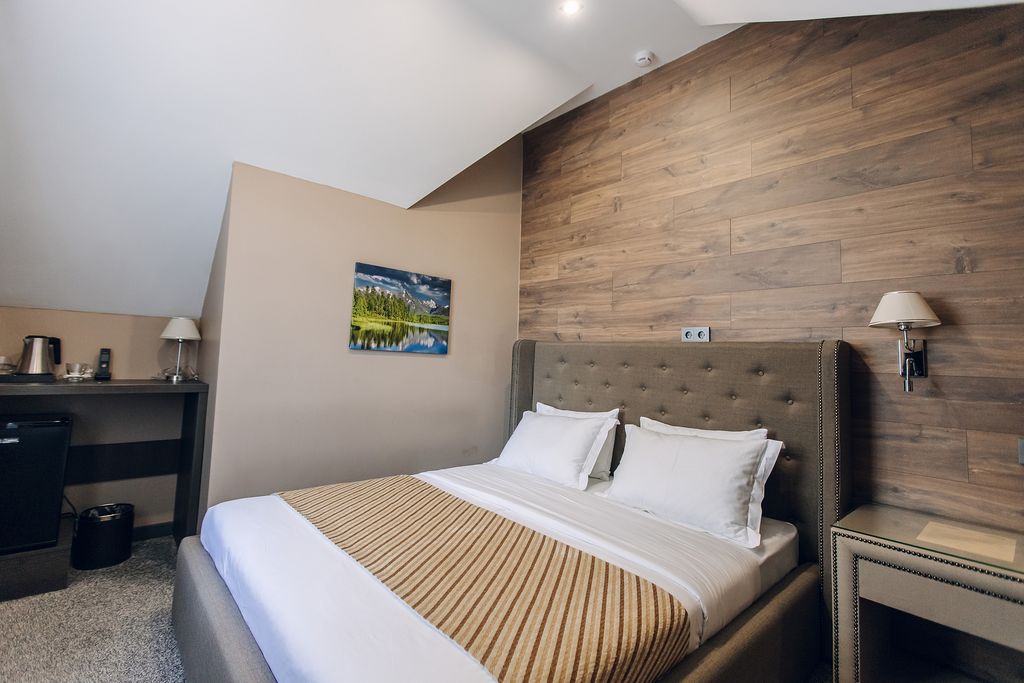 Двухместный номер с 1 кроватью на 2 этаже в мансарде (11)