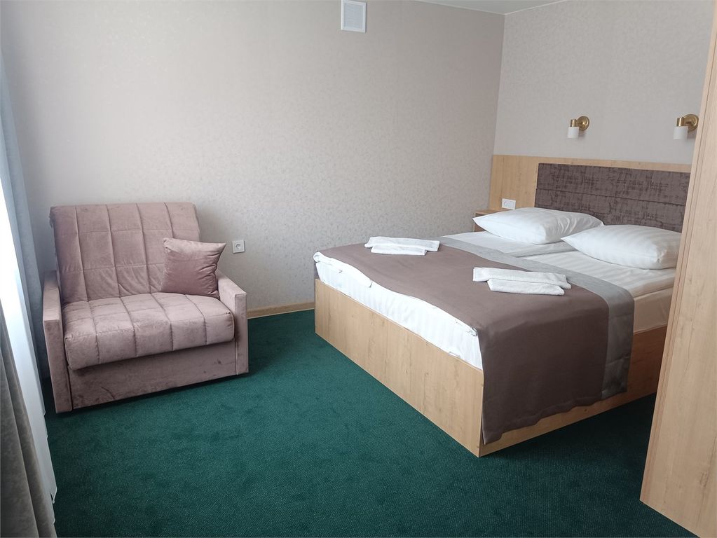 Двухместный номер с 1 кроватью Комфорт