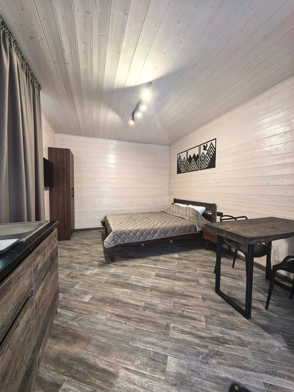 Двухместный номер с 1 кроватью делюкс с собственной кухней