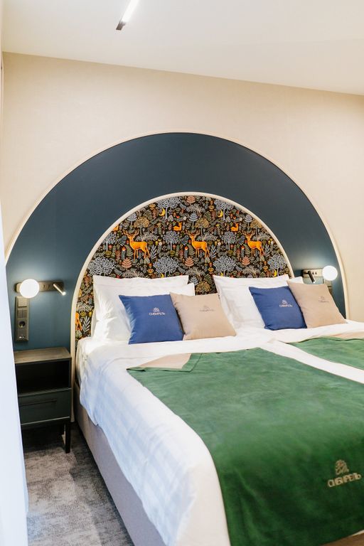 Двухместный номер с 1 кроватью люкс