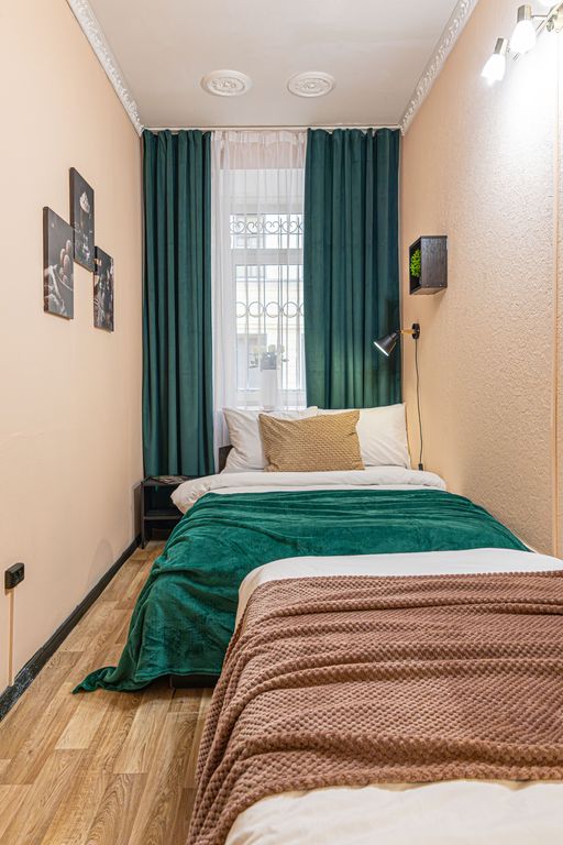 Двухместный номер с 2 отдельными кроватями Двухместный с раздельными кроватями на Советской