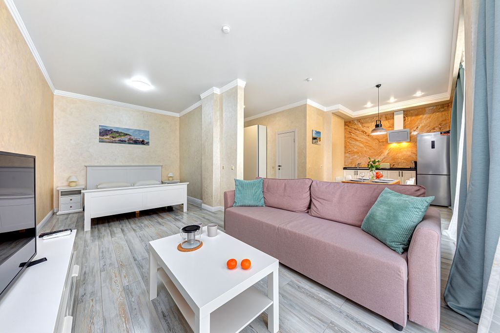 Апартаменты студия со спальной зоной на 3 этаже