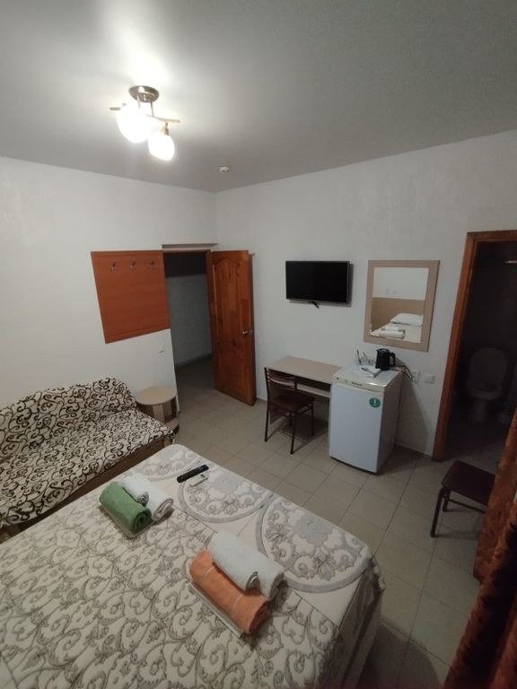 Двухместный номер с 1 кроватью улучшенный без балкона с дополнительным местом