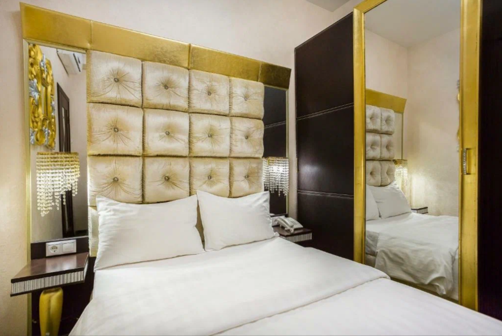 Двухместный номер с 1 кроватью Эконом, Без окна