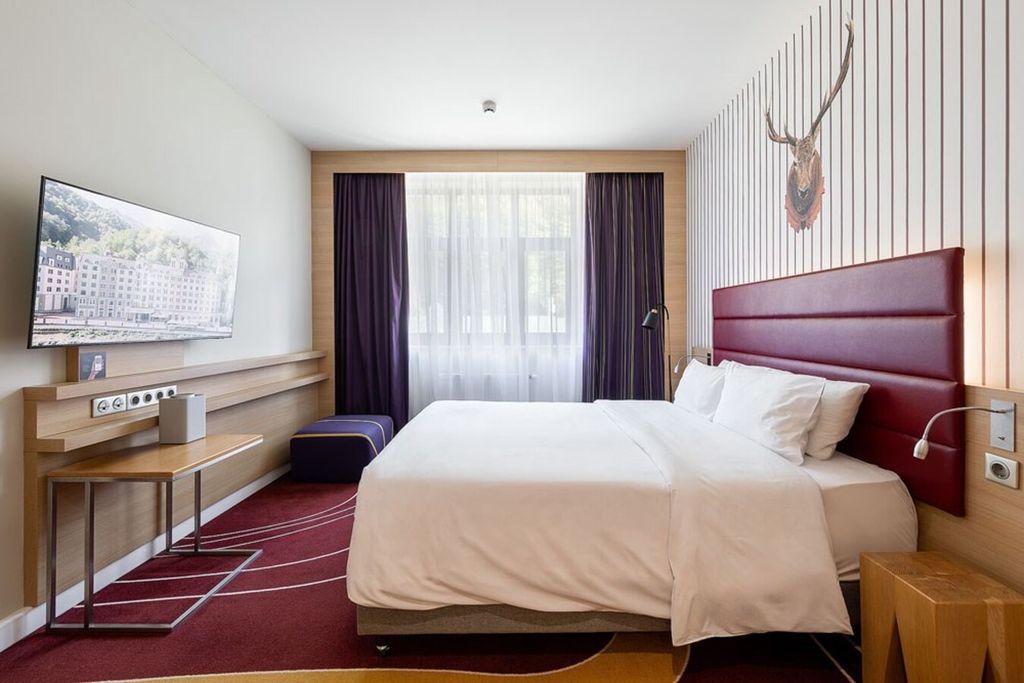 Двухместный номер с 1 кроватью люкс с видом на реку