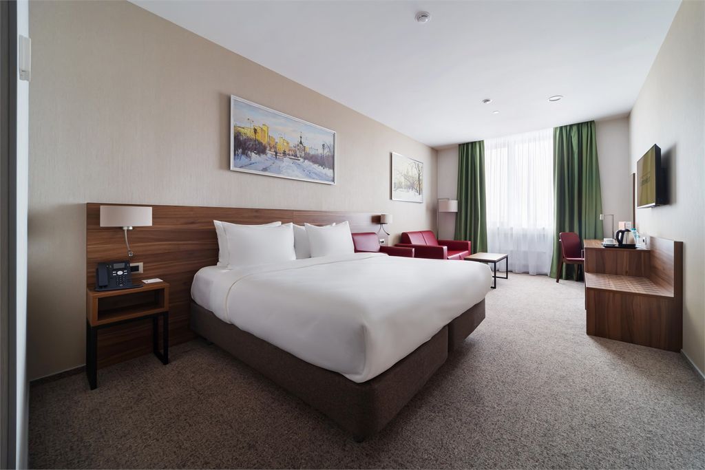 Двухместный номер с 1 кроватью делюкс