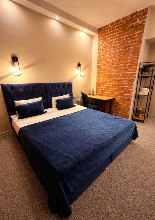 Двухместный номер с 1 кроватью Бюджетный цокольное окно