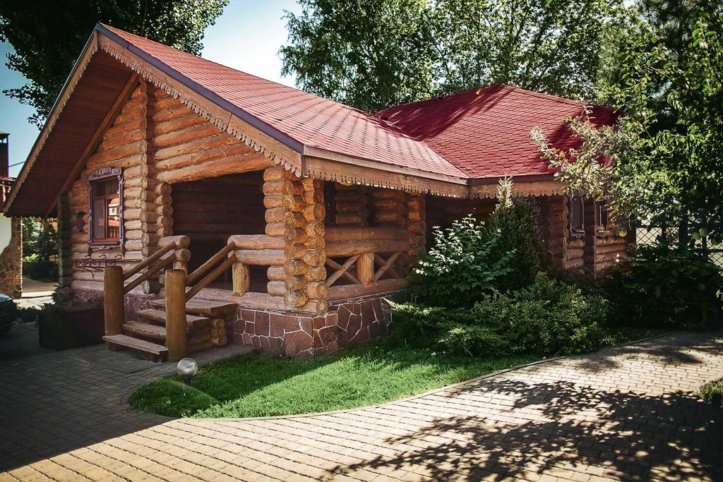 Дом люкс (сруб 4-х местный)