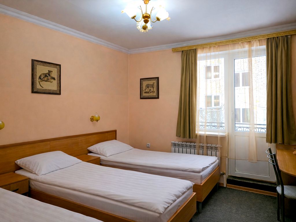 Двухместный номер с 2 отдельными кроватями Стандарт с балконом