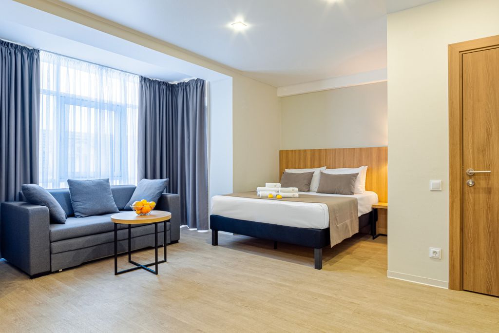 Двухместный номер с 1 кроватью комфорт с балконом