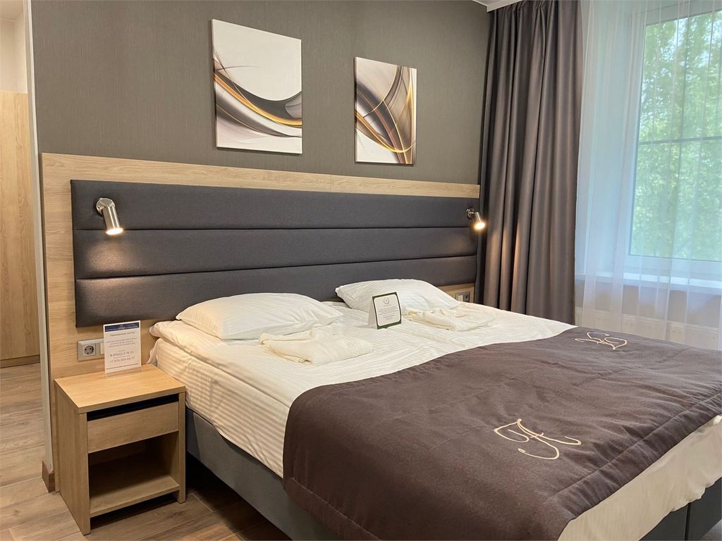 Двухместный номер с 1 кроватью Студия 1 комнатная корпус 6 Менделеев