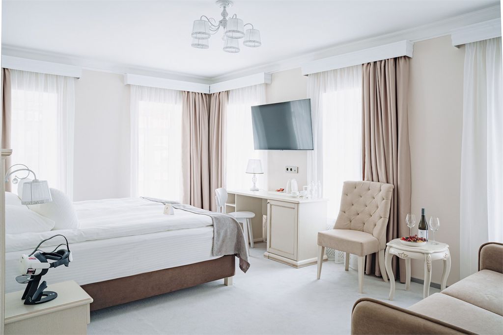 Двухместный номер с 1 кроватью джуниор сьют