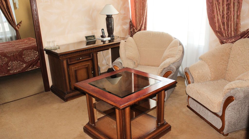 Двухместный номер с 1 кроватью люкс