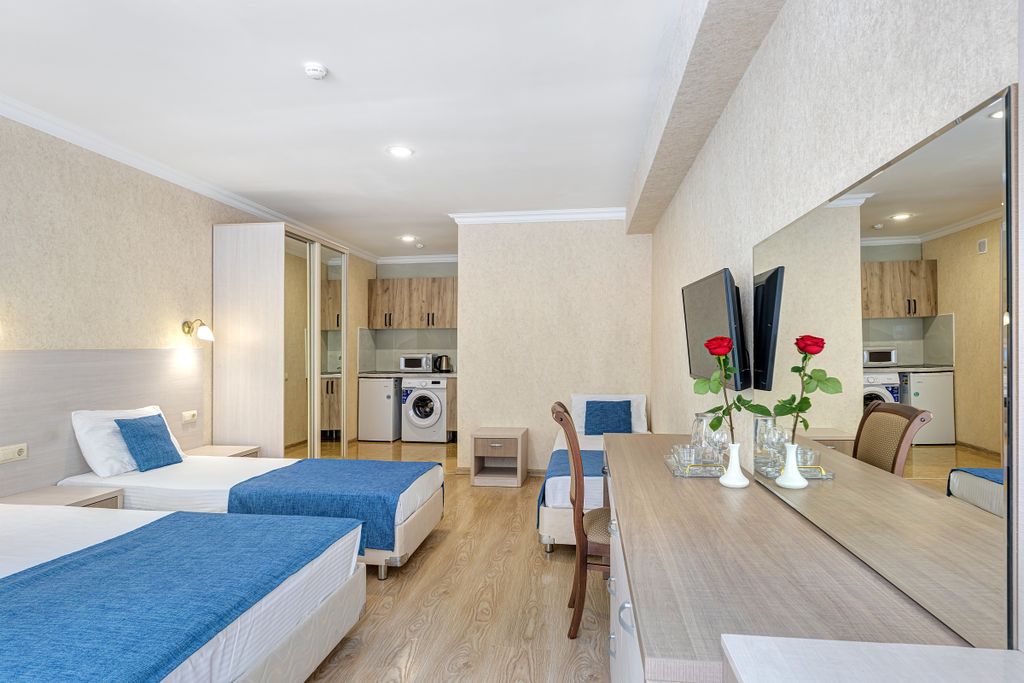 Апартаменты с кухней и террасой