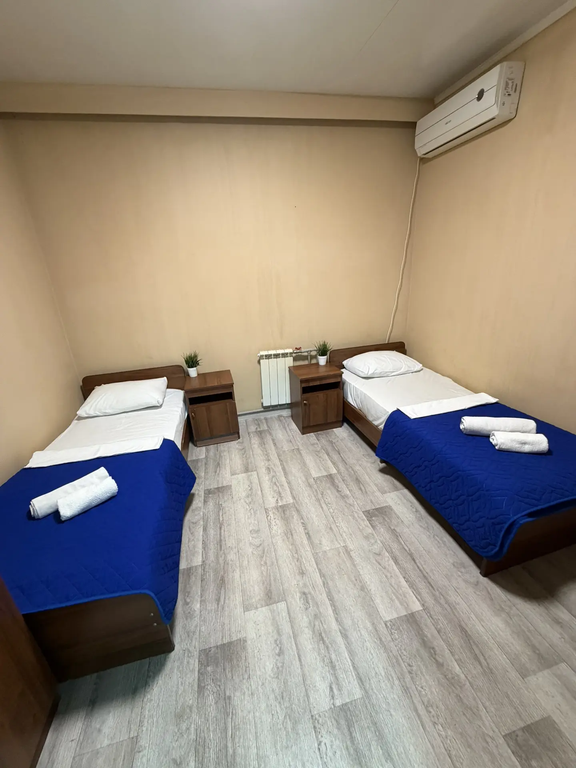 Двухместный номер с 2 отдельными кроватями эконом с кондиционером