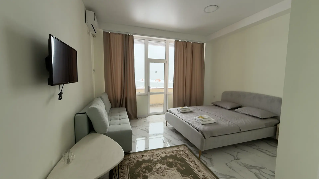 Двухместный номер с 1 кроватью стандарт с видом на море