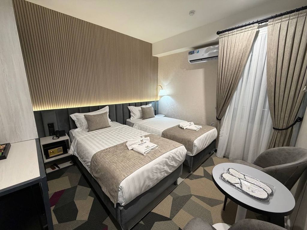 Двухместный номер с 2 отдельными кроватями или 1 двуспальной Бюджетный