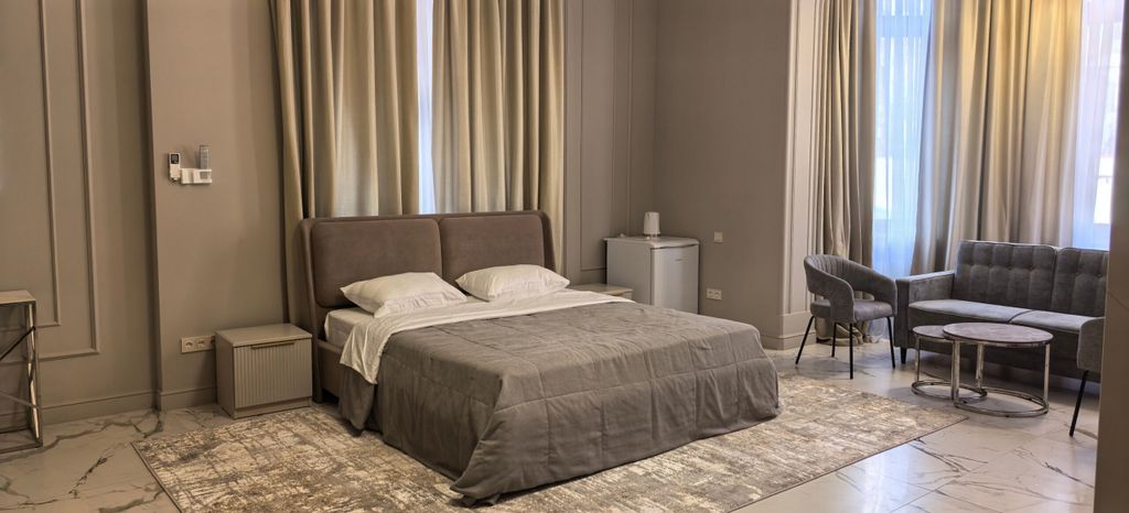 Двухместный номер с 1 кроватью 1 Делюкс с камином