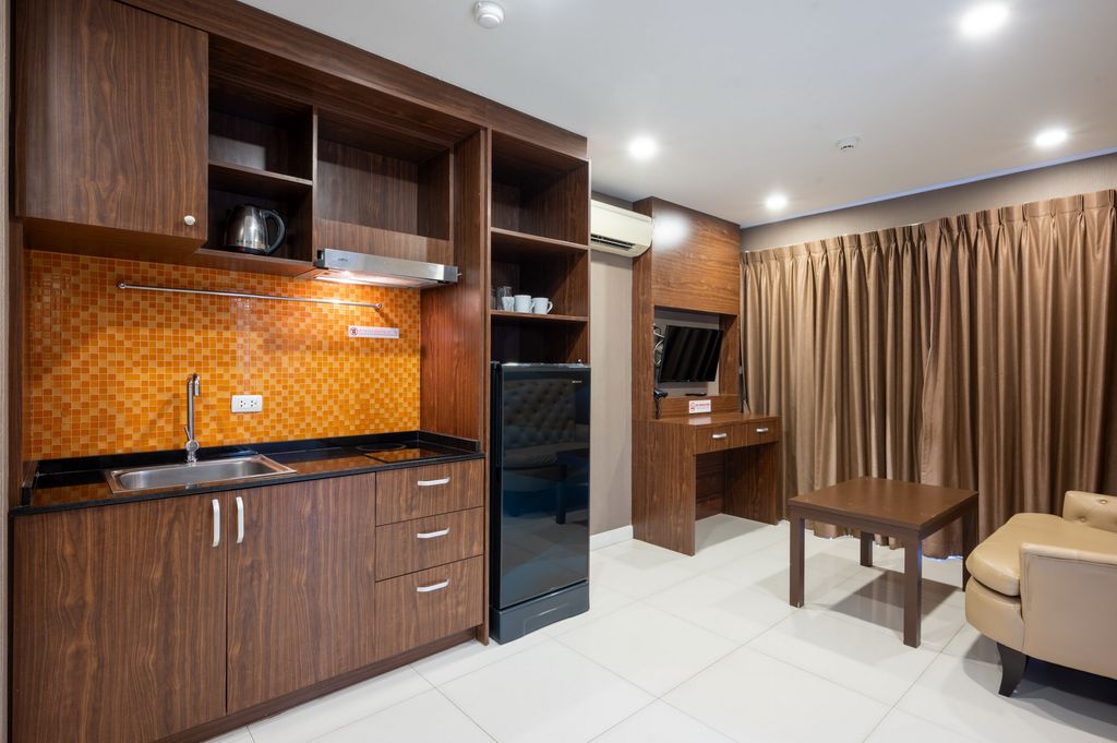 Четырёхместный номер квартира с двумя спальнями на 7 этаже