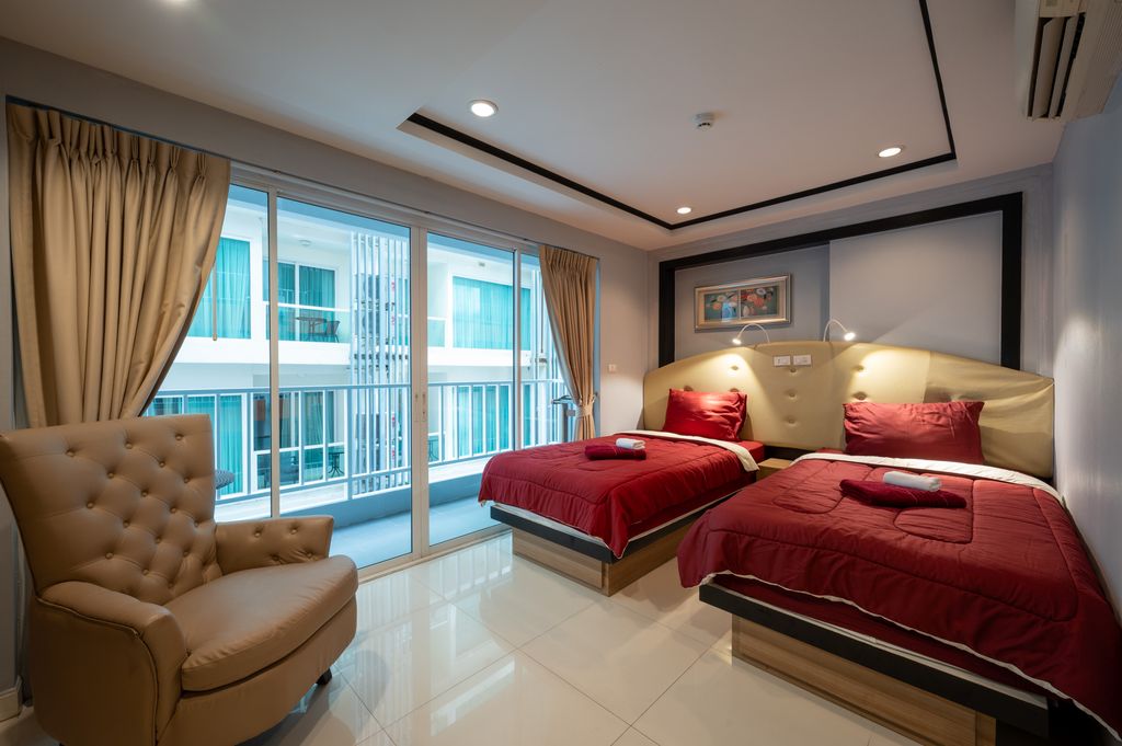 Двухместный номер с 2 отдельными кроватями Студия на 3 этаже