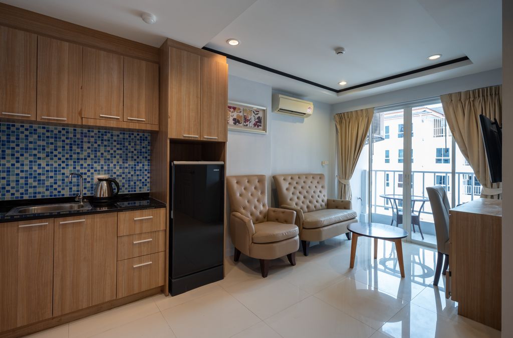 Двухместный номер с 2 отдельными кроватями с одной спальней, раздельные кровати