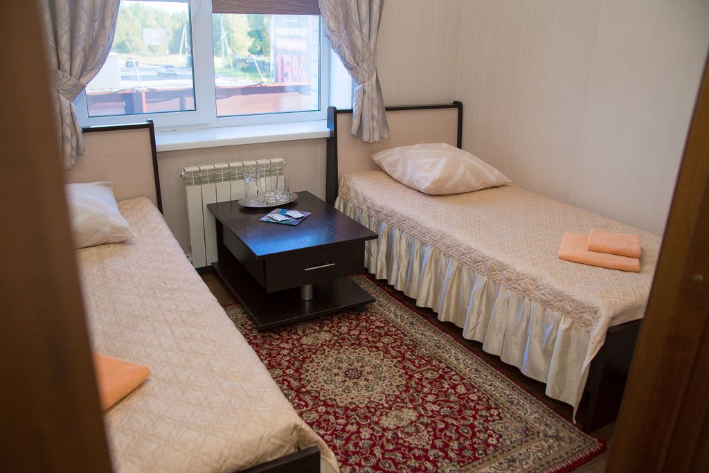 Двухместный номер с 2 отдельными кроватями ЭКОНОМ 2 ЭТАЖ