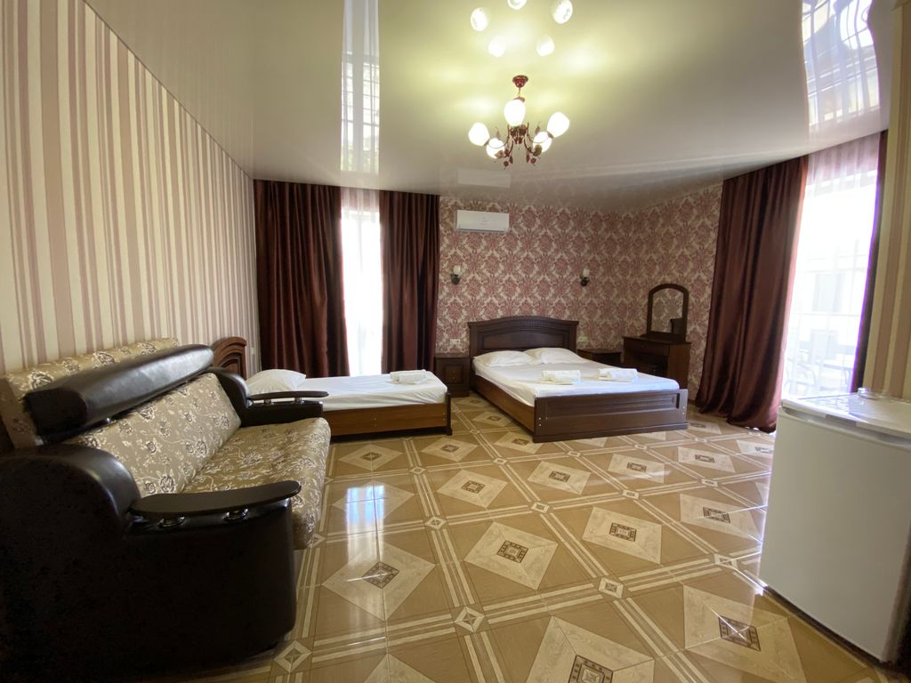 Семейный номер однокомнатный на 5 человек