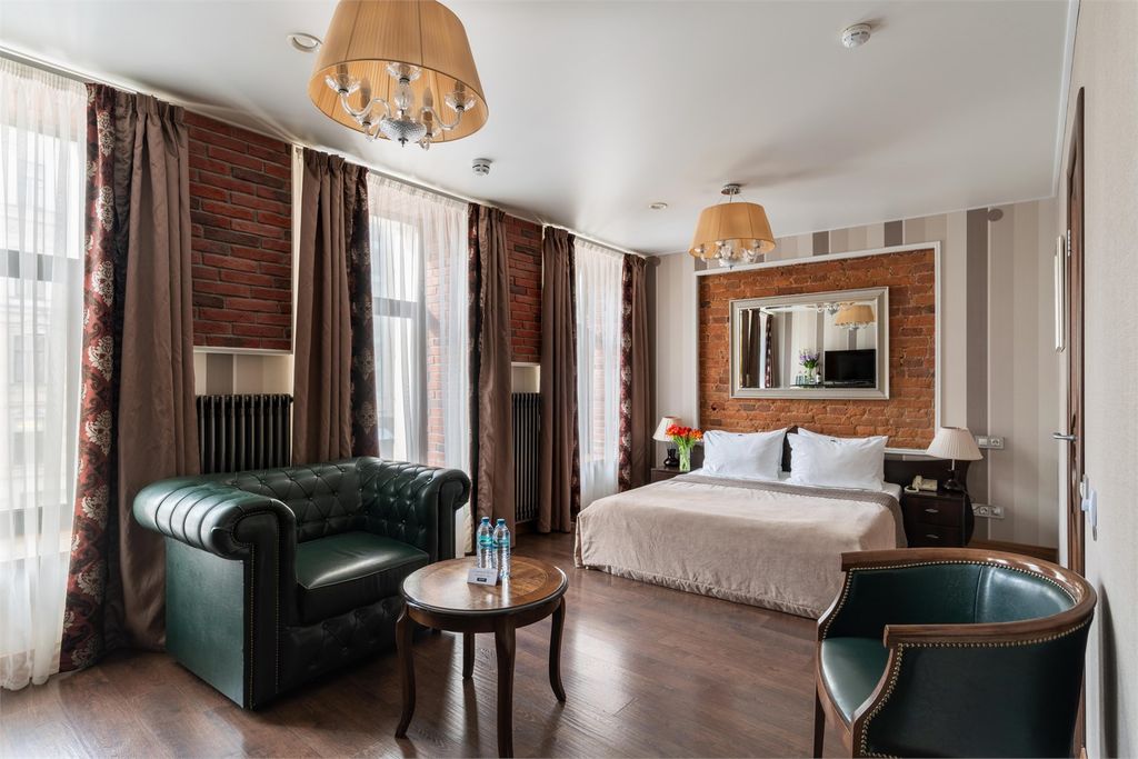 Двухместный номер с 1 кроватью делюкс