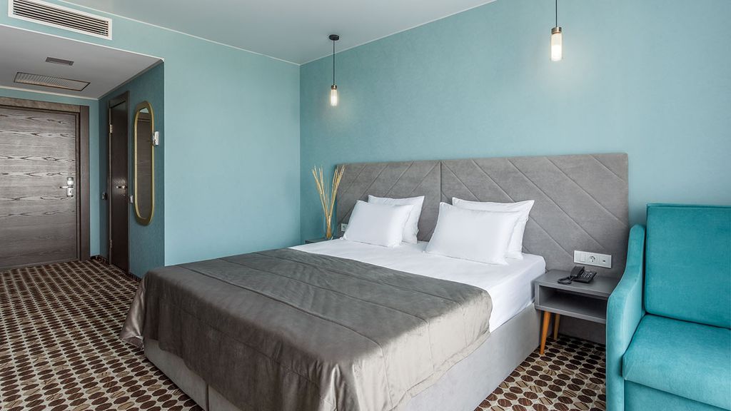 Двухместный номер с 1 кроватью стандарт с видом на море