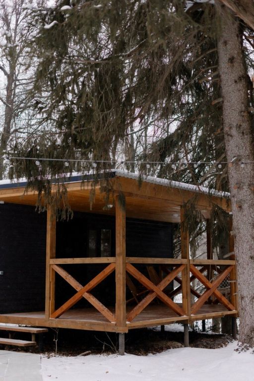 Отдельный дом Бунгало в лесу №4