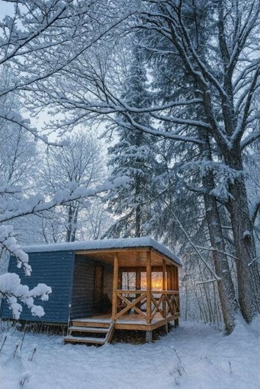 Отдельный дом Бунгало в Лесу №7