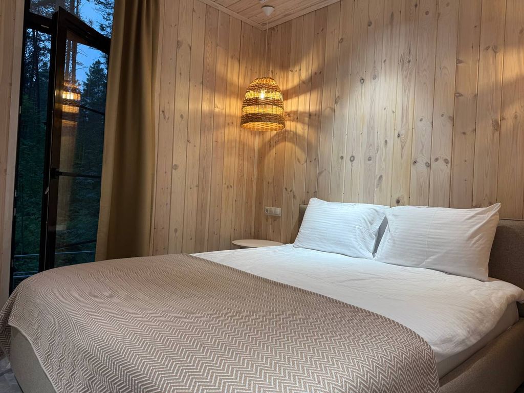 Дом эко-дом с видом на реку