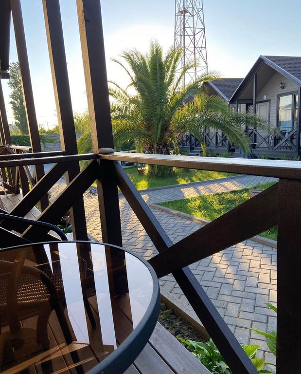 Двухместный номер с 2 отдельными кроватями стандарт с раздельными кроватями и видом на сад