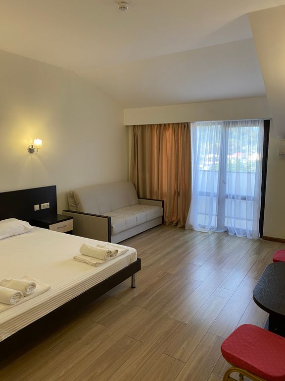 Двухместный номер с 1 кроватью стандарт 1 ком желтый корпус