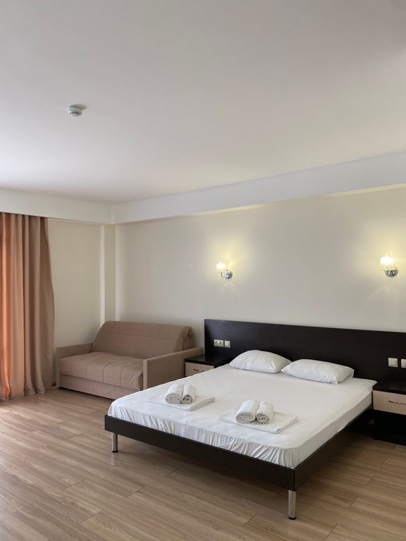 Двухместный номер с 1 кроватью полулюкс 1 ком желтый корпус