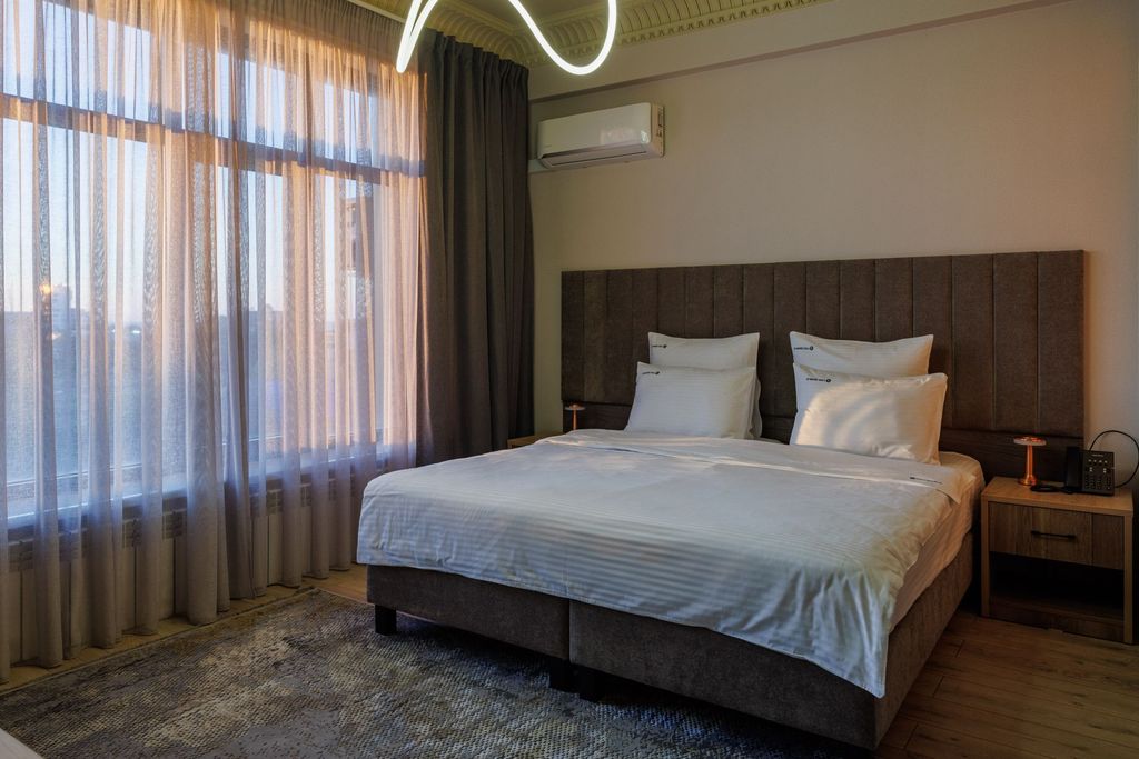 Двухместный номер с 1 кроватью Люкс