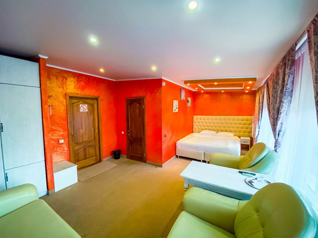 Двухместный номер с 1 кроватью Люкс с ванной