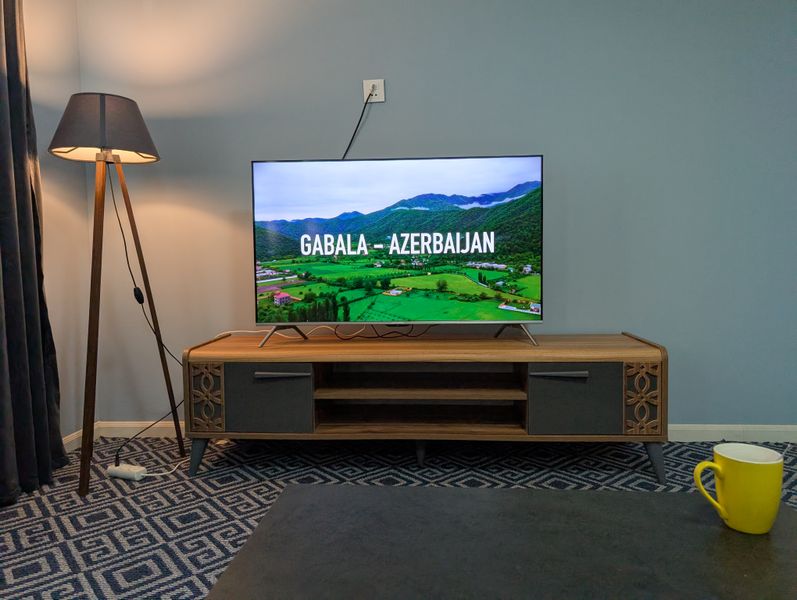 Студия (1 двуспальная кровать + 1 раскрывающийся диван)