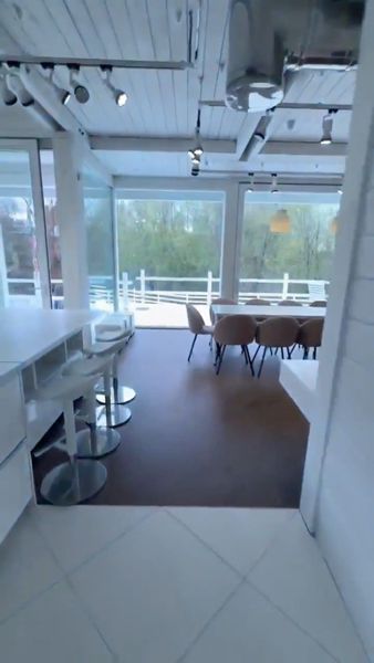 Гостинная-кухня первый этаж