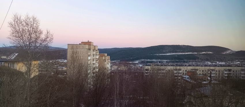 Вид из окна