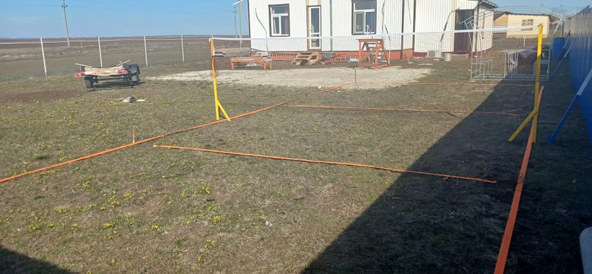 Площадка для бадминтона