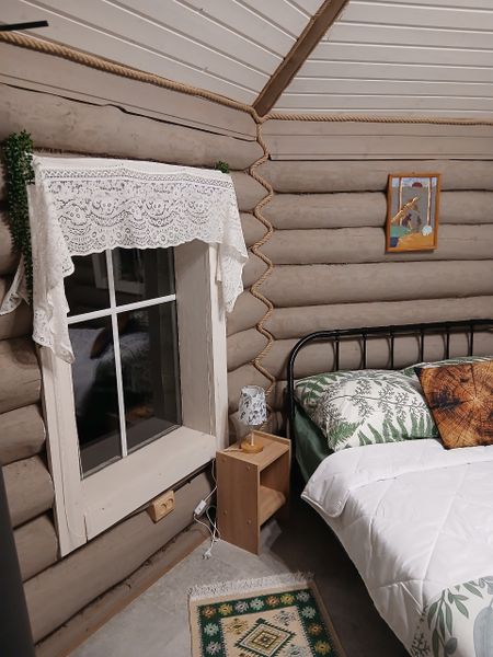 Вид на спальню