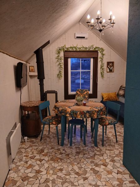 Вид на гостиную 