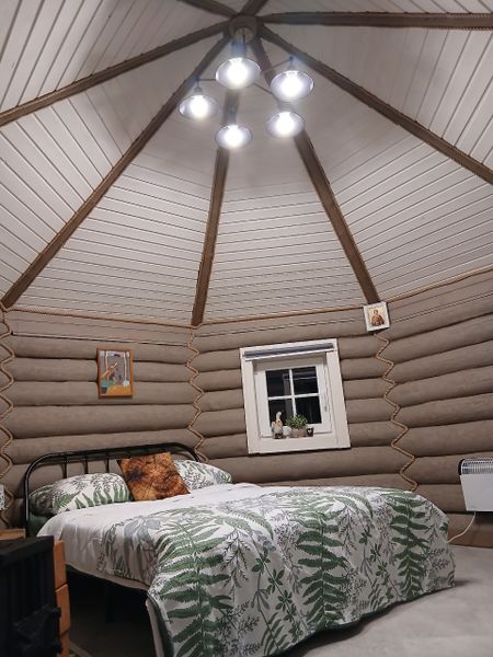 Вид на спальню