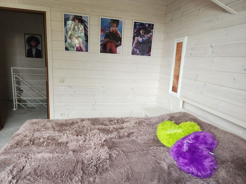 Домик с сауной Романтика 3 км от Минска, 10 км от центра города. Спальня 20 м.кв на 2 этаже